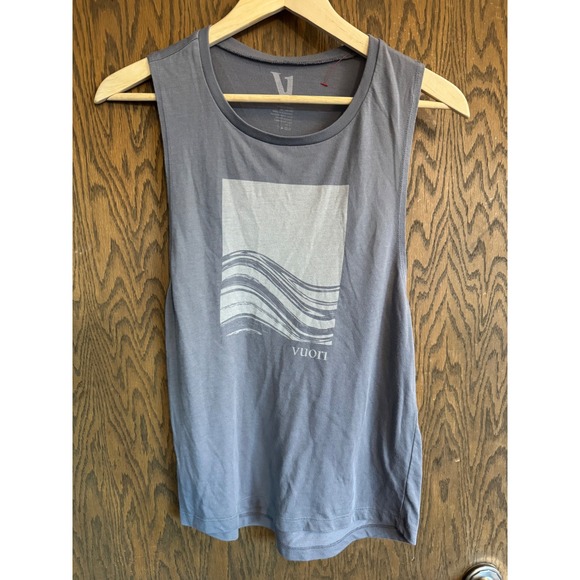 Vuori Tops - Vuori Women's Sleeveless Tank Top Graphic‎ Print Casual Athleisure Gray